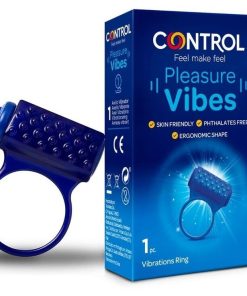 CONTROL PLEASURE VIBE VIBRACIJSKI OBROČ