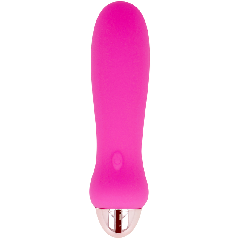 DOLCE VITA POLNILNI VIBRATOR PET ROZA 7 HITROSTI - slika 2