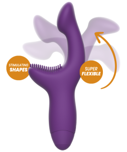 Alternative view of REWOLUTION REWOKISS STIMULACIJSKI VIBRATOR ZA TOČKO A