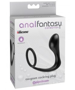 Alternative view of ANAL FANTASY ASS-GASM ANALNI ČEP S PRSTANOM ZA PENIS