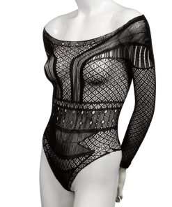 CALEX SCANDAL SHOULDER BODY SUIT ONE SIZE