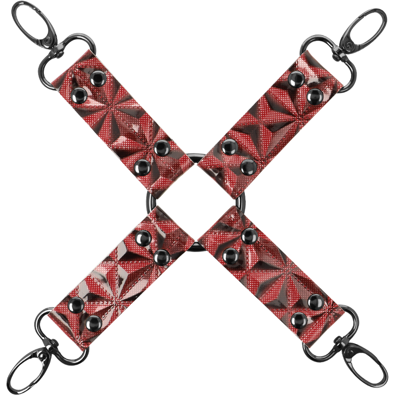 BEGME RED EDITION VEGANSKO USNJE S KRAVATO