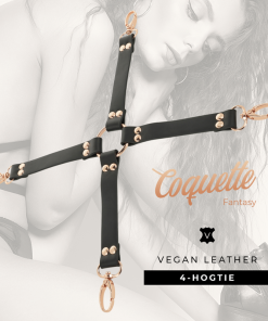 COQUETTE CHIC DESIRE FANTAZIJSKA KRAVATA IZ VEGANSKEGA USNJA - slika 3