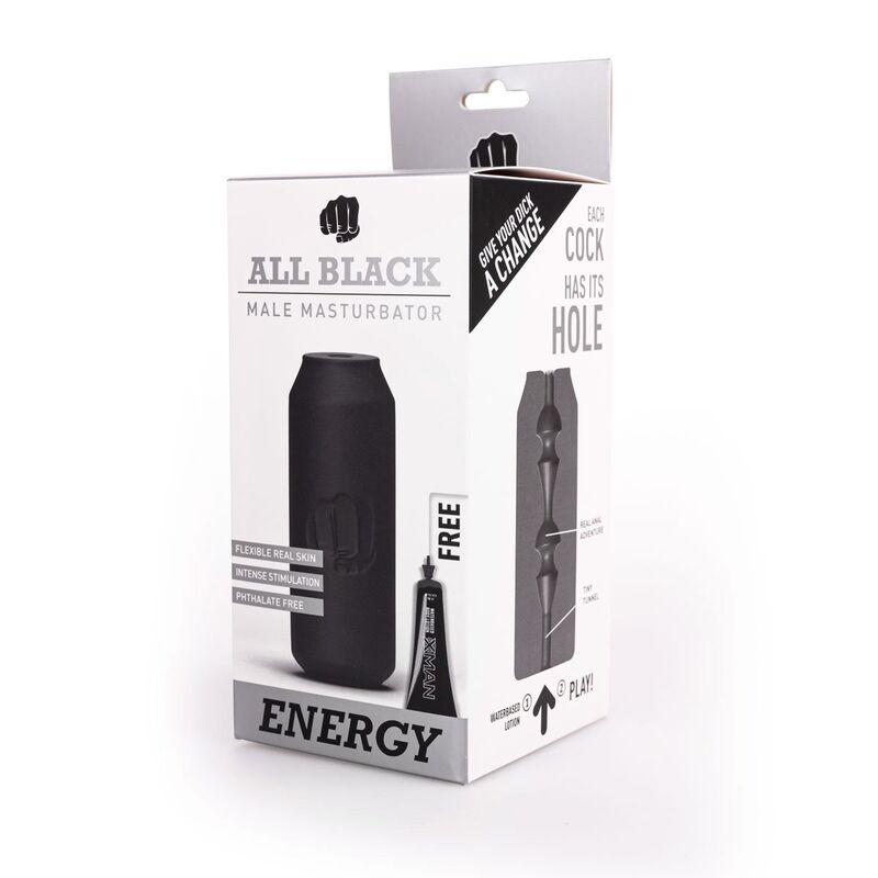 ALL BLACK MASTURBATOR ENERGY - slika 2