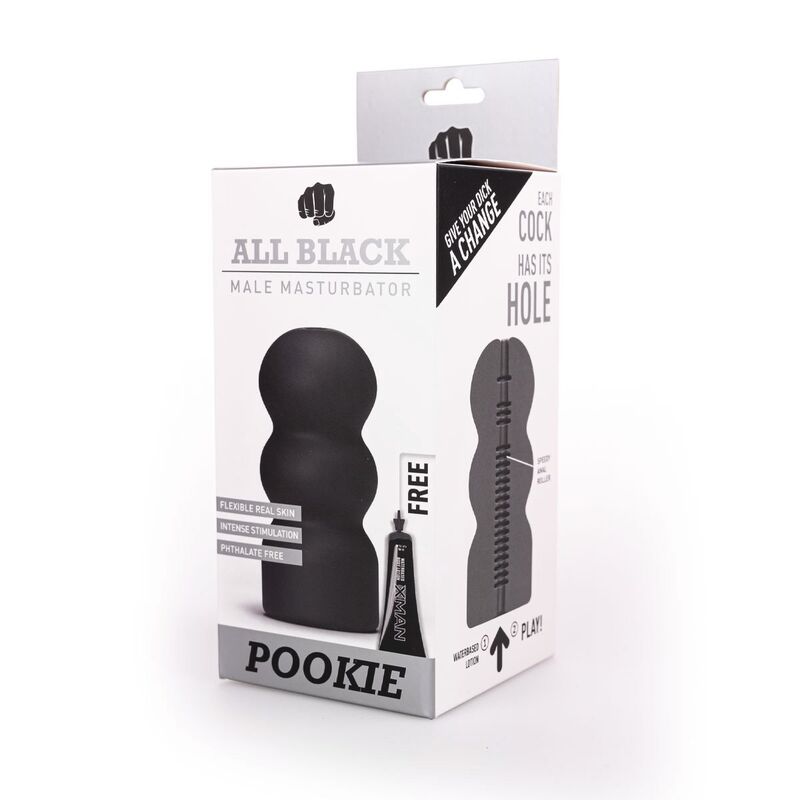 ALL BLACK MASTURBATOR POOKIE - slika 2