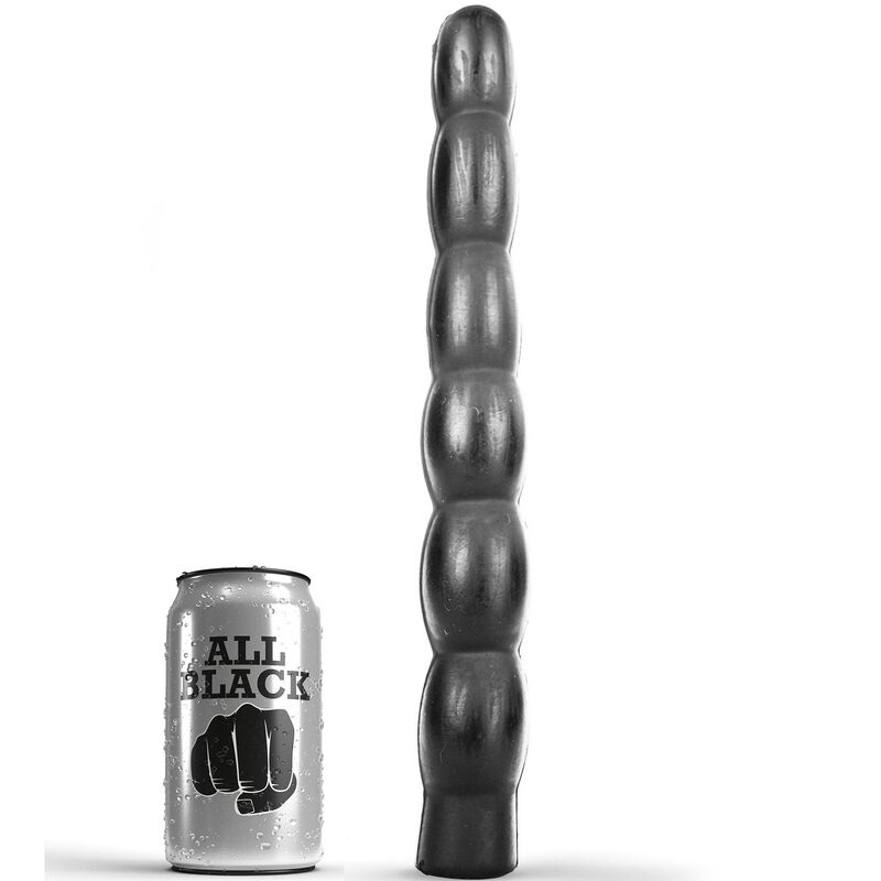 ALL BLACK ANALNI DILDO 32 CM