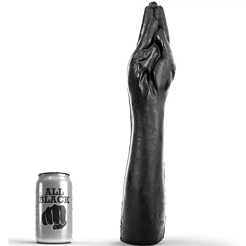ALL BLACK FIST FUCK DILDO ZA FISTING 40 CM