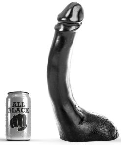 ALL BLACK DILDO ZA FISTING 29 CM