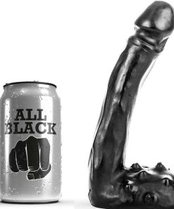 ALL BLACK DILDO 19 CM