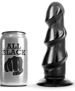 ALL BLACK DILDO 17 CM