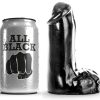 ALL BLACK DILDO 13 CM