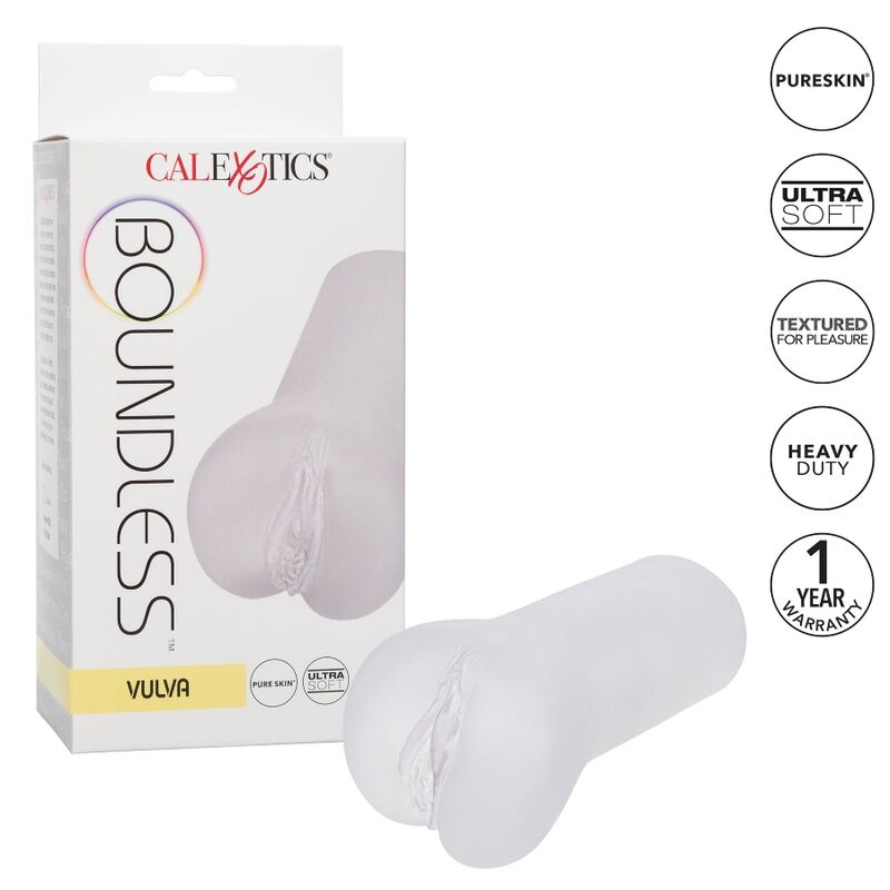 CALEX BREZMEJNI VULVA STROKER - PROZOREN - slika 2