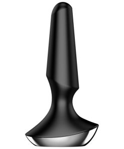 SATISFYER PLUG ILICIOUS 2 VIBRACIJSKI ČEP - ČRN - slika 3