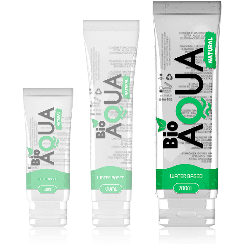 BIOAQUA LUBRIKANT IZ NARAVNIH SESTAVIN NA VODNI OSNOVI 200 ML - slika 2