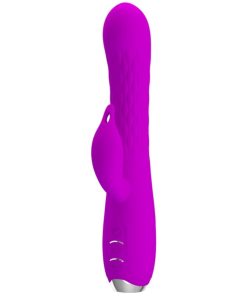 PRETTY LOVE VIBRATOR NA POLNLJENJE MOLLY S FUNKCIJO VRTENJA