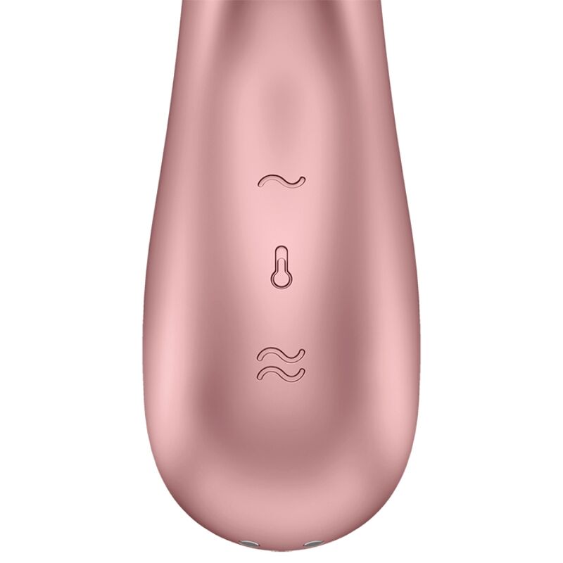 SATISFYER HOT LOVER VIBRATOR ROZA/BEŽ - slika 3