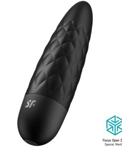 SATISFYER ULTRA POWER BULLET VIBRATOR 5 - ČRN