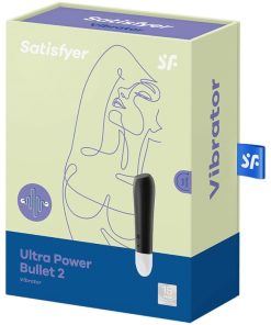SATISFYER ULTRA POWER BULLET 2 VIBRIRAJOČA KROGLICA ČRNA - slika 3