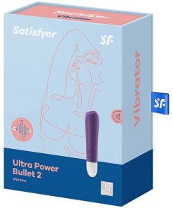 SATISFYER ULTRA POWER BULLET 2 VIBRIRAJOČA KROGLICA VIJOLIČNA - slika 3