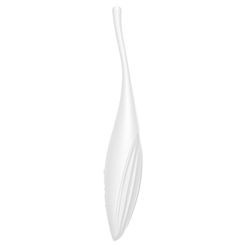 SATISFYER TWIRLING JOY STIMULACIJA KONICE KLITORISA - BELA - slika 2