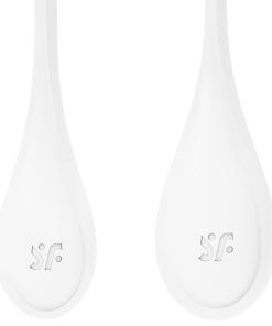 SATISFYER YONI POWER 1 KOMPLET ZA TRENING - BELA BARVA - slika 3