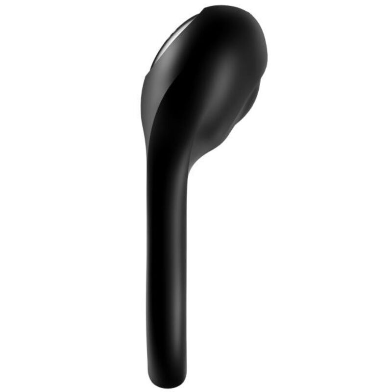 SATISFYER MAJESTIC VIBRATOR Z DVOJNIM OBROČKOM - ČRN - slika 3