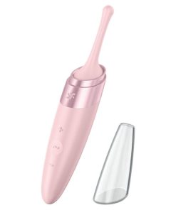 SATISFYER TWIRLING DELIGHT KONICA ZA STIMULACIJO KLITORISA - ROZA