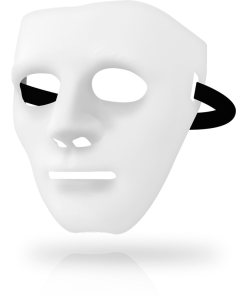 OHMAMA MASKS BELA MASKA V ENI VELIKOSTI