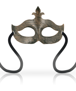 OHMAMA MASKS MASKA ZA OČI FLEUR DE LIS - BAKRENA