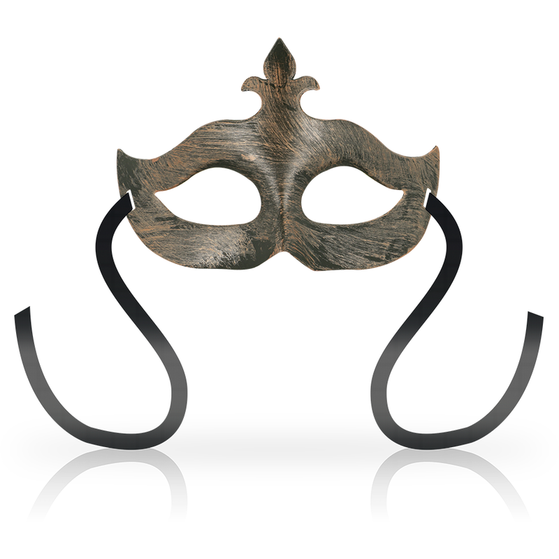 OHMAMA MASKS MASKA ZA OČI FLEUR DE LIS - BAKRENA