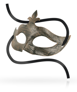 OHMAMA MASKS MASKA ZA OČI FLEUR DE LIS - BAKRENA - slika 2