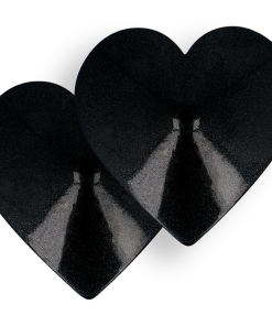COQUETTE CHIC DESIRE NIPPLE COVERS - BLACK HEARTS - slika 3