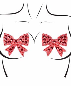 LEG AVENUE BOWS NIPPLE COVERS ONE SIZE