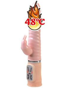 HEAT FIRE BUNNY VIBRATOR S FUNKCIJO GRETJA - slika 3