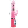 CUTE PASSION BUNNY RAMPANTE VIBRATOR S FUNKCIJO VRTENJA 27 CM