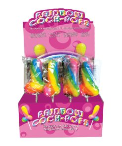 Alternative view of SPENCER AND FLEETWOOD RAINBOW COCK LOLLIPOP