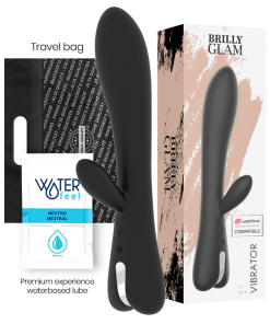 Alternative view of BRILLY GLAM ERIK VIBRATOR WATCHME ZDRUŽLJIV Z BREZŽIČNO TEHNOLOGIJO