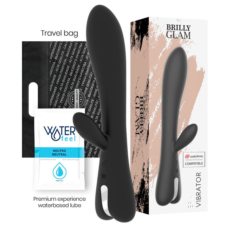 BRILLY GLAM ERIK VIBRATOR WATCHME ZDRUŽLJIV Z BREZŽIČNO TEHNOLOGIJO - slika 2