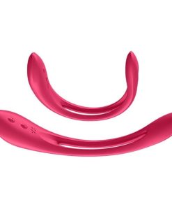 SATISFYER ELASTIC JOY MULTI VIBRATOR - RDEČ - slika 3
