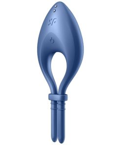 SATISFYER BULLSEYE OBROČKAST VIBRATOR - MODER