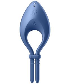 Alternative view of SATISFYER BULLSEYE OBROČKAST VIBRATOR - MODER