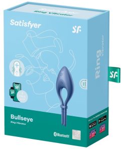SATISFYER BULLSEYE OBROČKAST VIBRATOR - MODER - slika 3