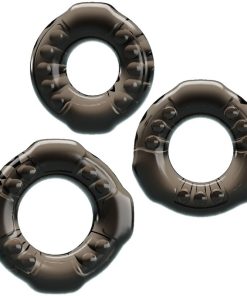 COCK RINGS YVONNE KOMPLET TREH OBROČKOV ZA PENIS