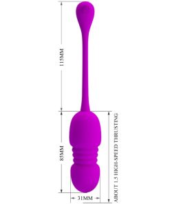 PRETTY LOVE CALLIERI VIBRATING EGG - slika 3