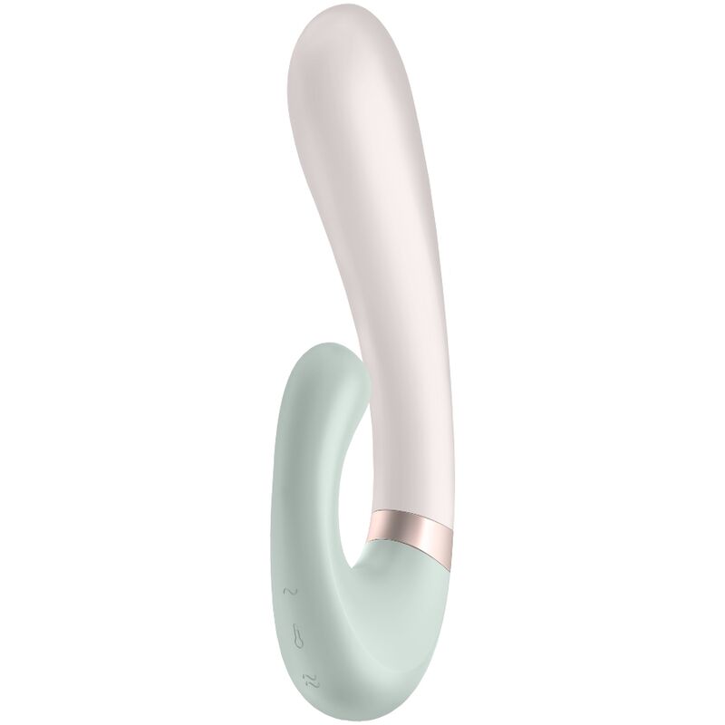 SATISFYER VIBRATOR S TOPLOTNIM VALOM - BEL
