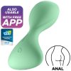 SATISFYER TRENDSETTER VIBRIRAJOČI ČEP - ZELEN