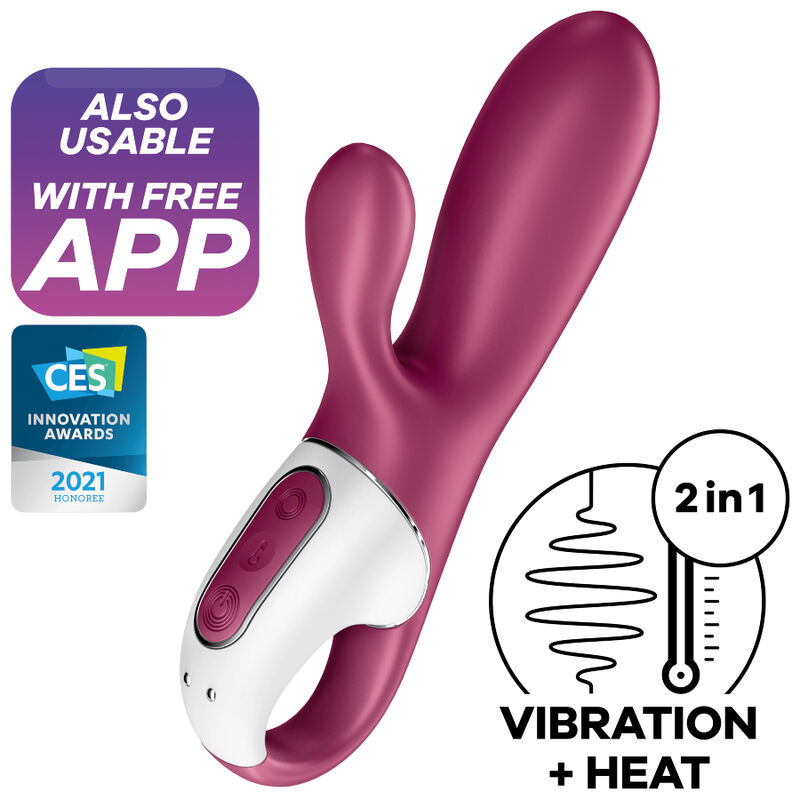 SATISFYER HOT BUNNY VIBRATOR ZA TOČKO G