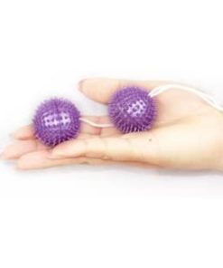 A DEEPLY PLEASURE SPIKY BALLS PURPLE 3,60 CM - slika 3