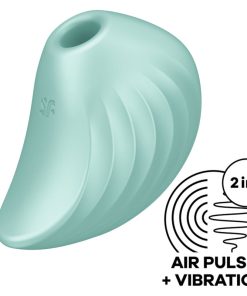 SATISFYER PEARL DIVER STIMULACIJSKI VIBRATOR - ZELEN