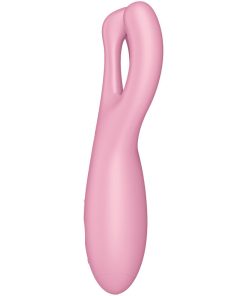 VIBRATOR SATISFYER THREESOME 4 - ROZA - slika 3